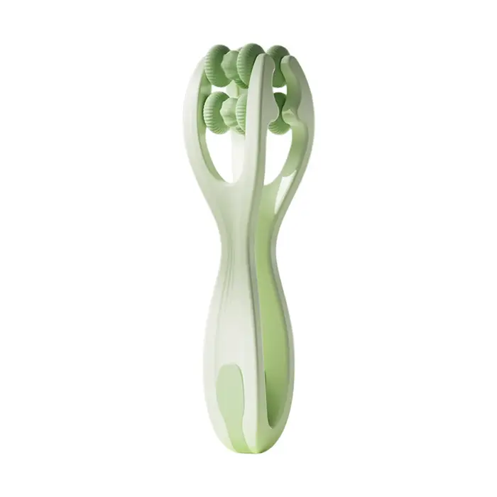 Masseur de doigts portable avec double rouleau ergonomique pour soulager la douleur des mains