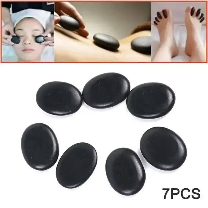 7 pièces/ensemble pierres chaudes Massage ensemble