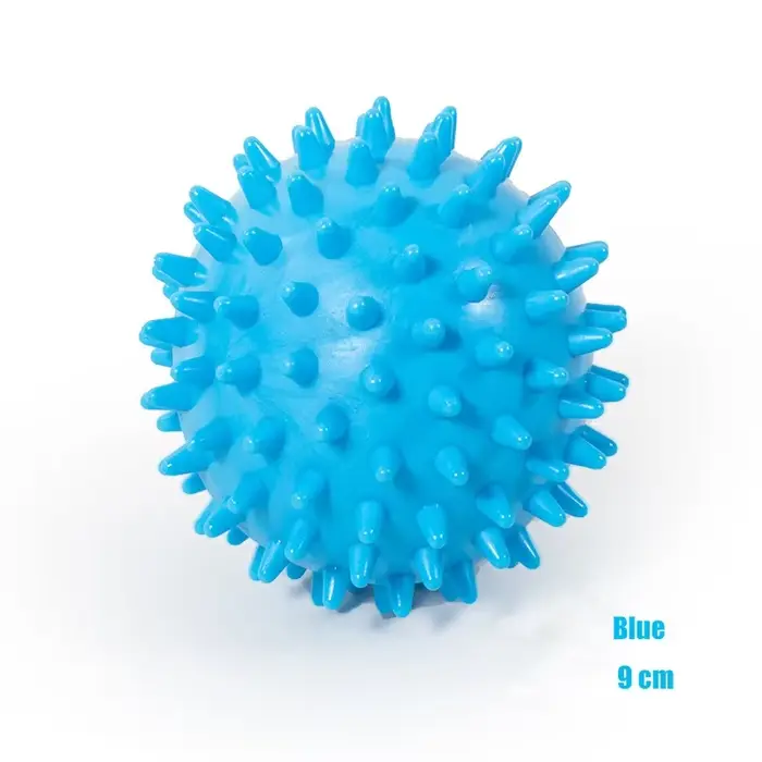 Balle de Massage à pointes en PVC, Durable, Sport, Fitness, soulagement de la douleur des pieds, fas