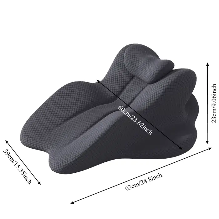 Coussin de positionnement ergonomique et de soutien pour le confort du dos et du cou, soutien cervical et lombaire, coussin de lit adapté