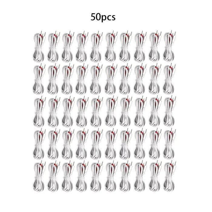 Fils d'électrode TENS à 2 voies
