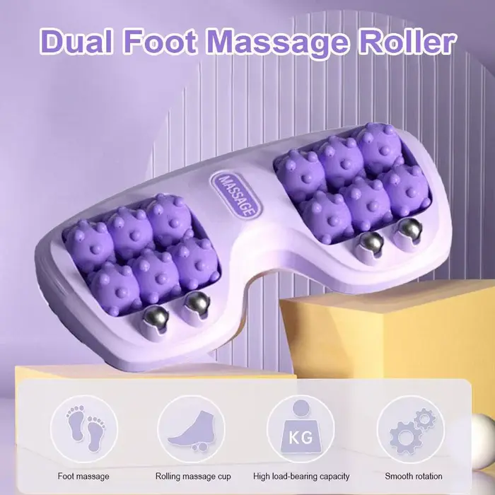 Masseur de pieds à double roue