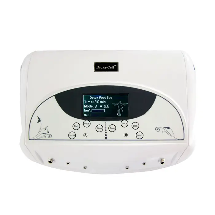 Machine de Spa pour les Pieds en Bambou et Charbon de Bois