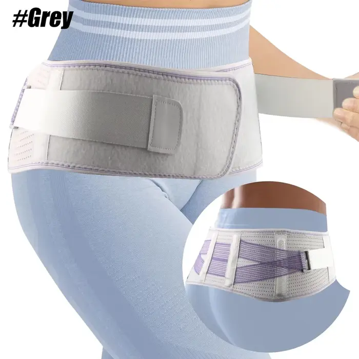1 Ceinture sacro-iliaque pour femmes et hommes, soulageant les douleurs sciatiques, pelviennes, lomb