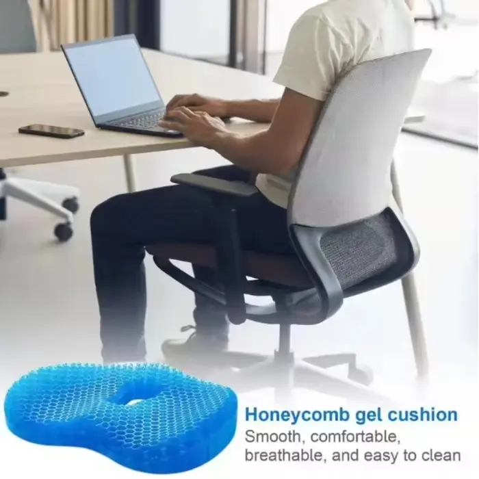 Coussin de siège en gel en forme de U