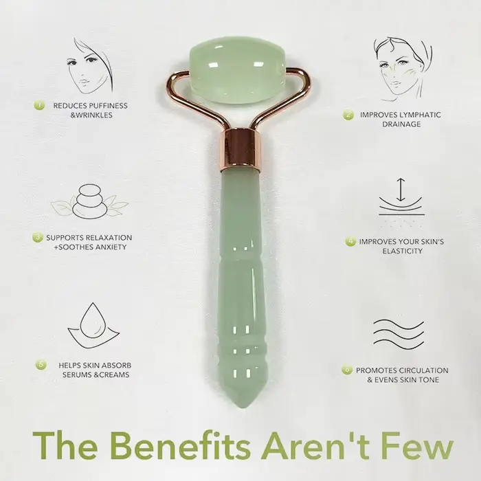 Pexmen-Rouleaux anti-âge et outil facial Gua-Sha