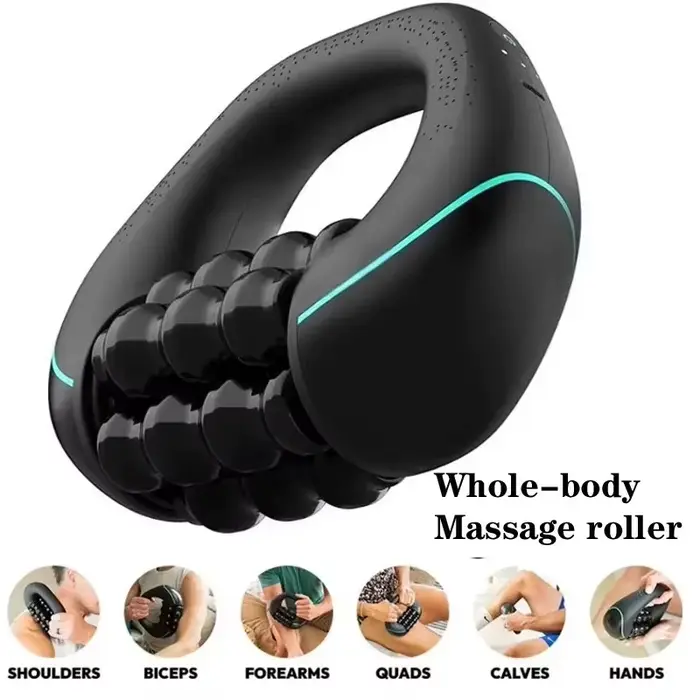 Rouleau de massage électrique rechargeable à 3 vitesses