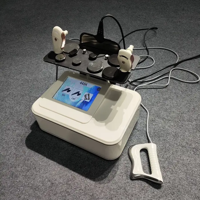 448KHZ Tecar thérapie RET CET JDM diathermie Machine soulagement de la douleur corps minceur perte de poids peau système de soins de santé en profondeur Portable