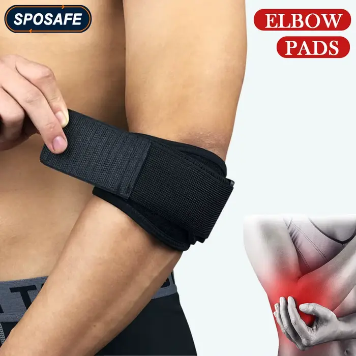 Sangles de soutien pour coudières de Compression sportive