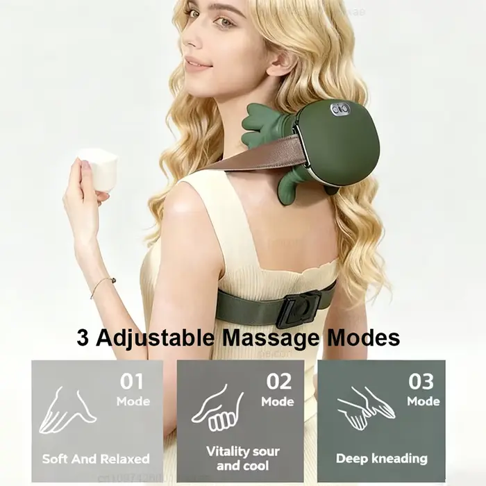 Masseur de cou électrique 4D pour tissus profonds