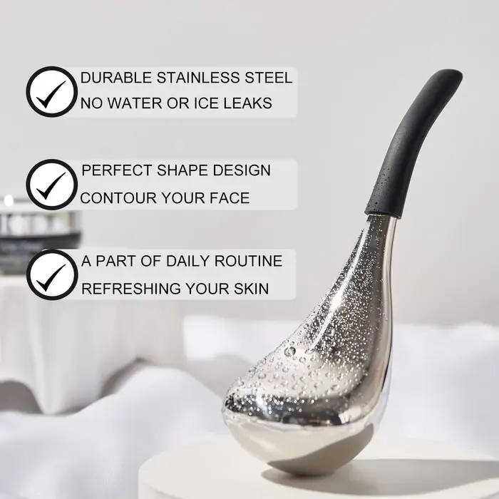 Globes de glace outil de soin de la peau du visage