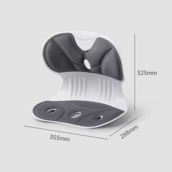 Coussin de siège ergonomique orthopédique pour le soutien lombaire