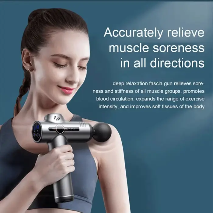 Pistolet de Massage Portable à vibrations pour Fascia