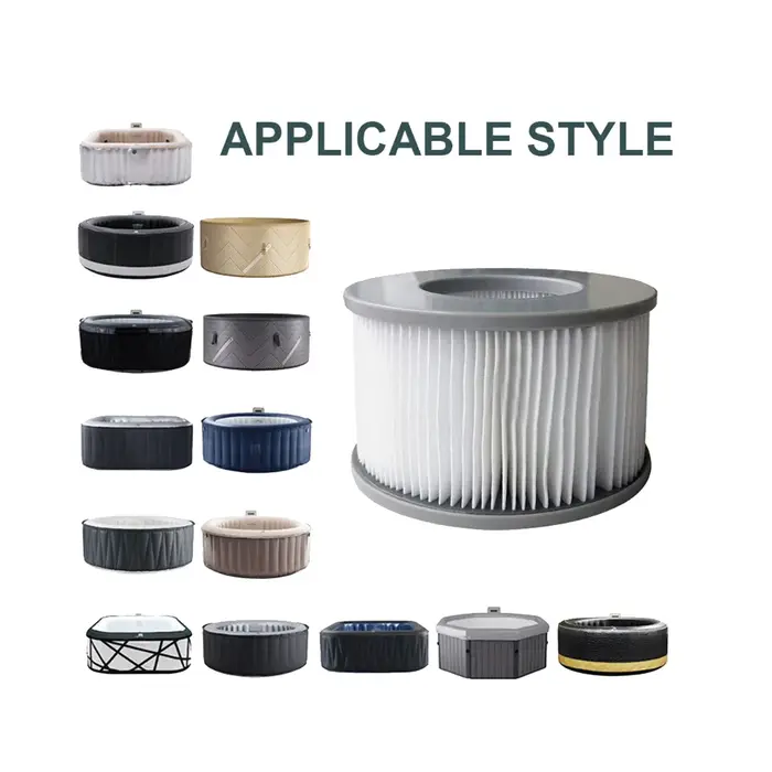 Cartouche filtrante premium pour spas MSPA - Compatible avec les modèles Toskana, Camaro, Alpine et tous les spas MSPA actuels