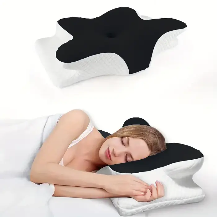 Oreillers en mousse à mémoire de forme en forme de papillon