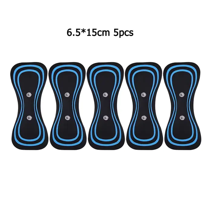 Électrodes de massage Tens pour masseur de cou, patchs de gel, accessoires, entraîneur, exerceur, re