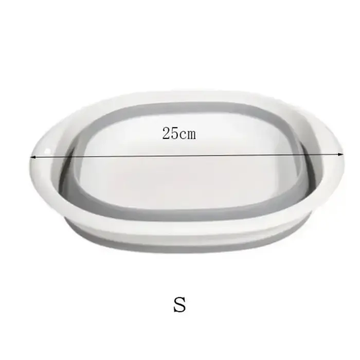 Bassin de bain de pieds pliable, 1 pièce, pour trempage des pieds, seau en plastique épais, pieds pl