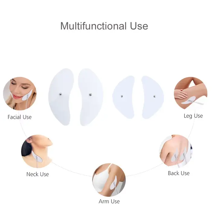 Coussinets d'électrodes de stimulateur musculaire Tens EMS
