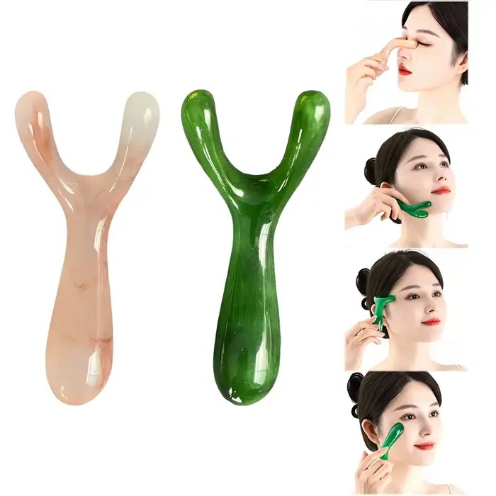 Résine visage Lifting grattage Massage nez