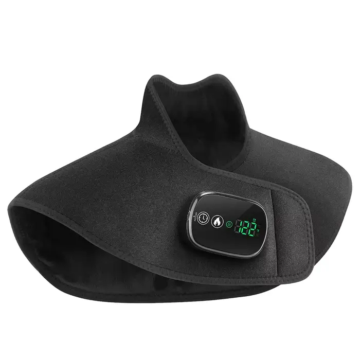 Coussin chauffant électrique sans fil pour les épaules et le cou, 5 niveaux de chaleur, compresse ch