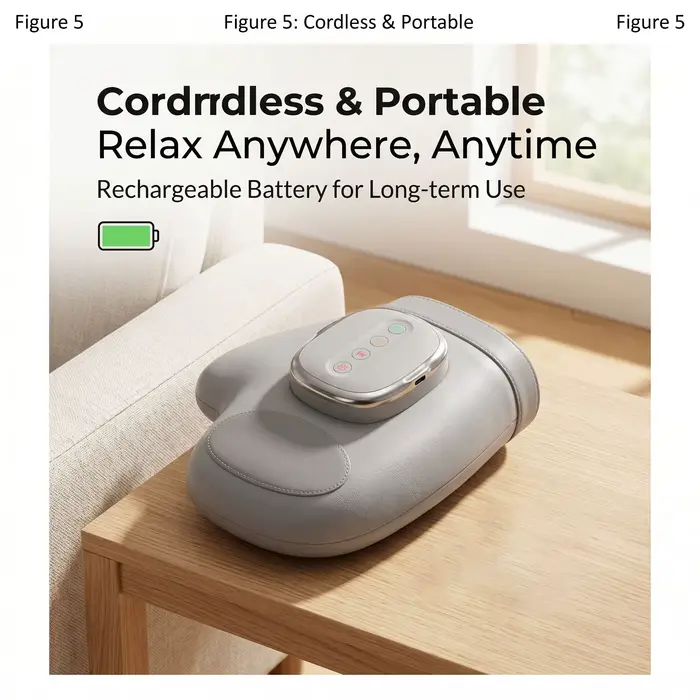 Masseur pour les mains avec compression par airbag
