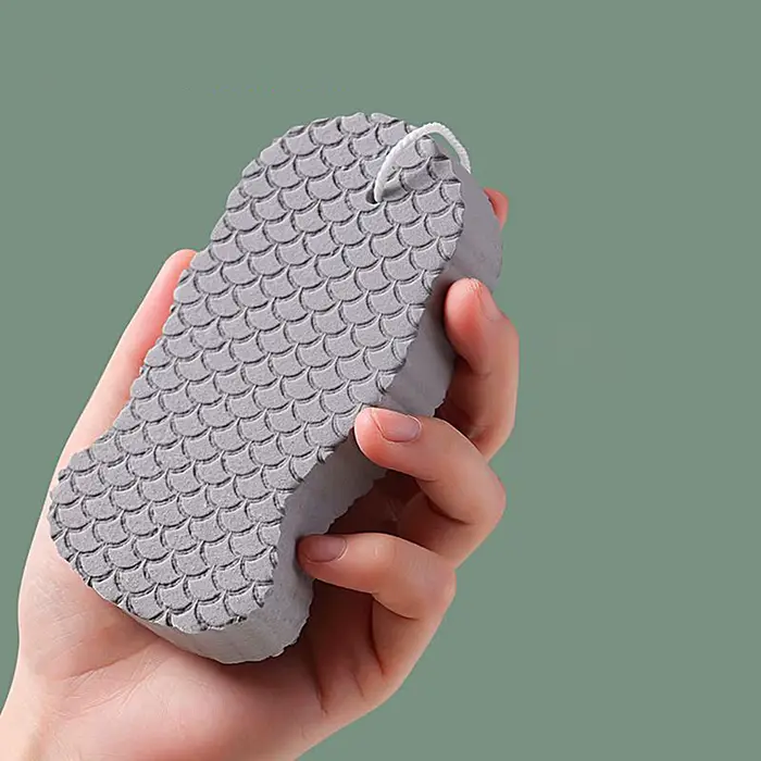 Éponge de bain exfoliante