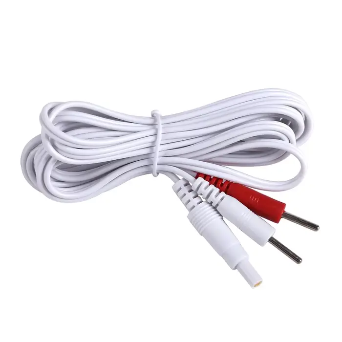 Fils d'électrode TENS à 2 voies