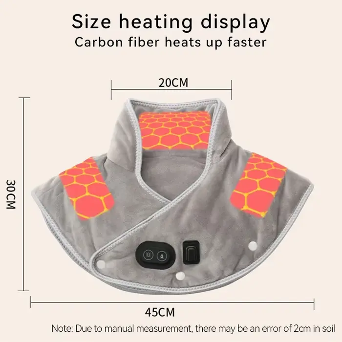 Coussin chauffant électrique pour les épaules et le cou