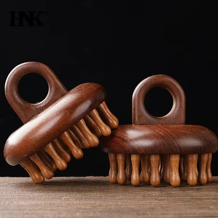 Peigne de Massage thérapeutique en bois