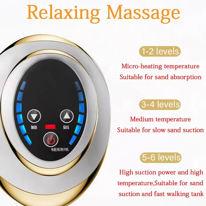 Massage électrique à gratter