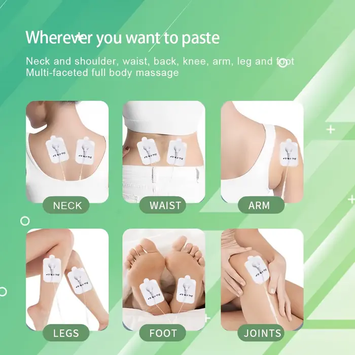 Masseur Ems Tens Machine Stimulateur Musculaire Électrique Dispositif De Thérapie à Basse Fréquence Relax Électrodes de Soulagement de la Douleur Corporelle