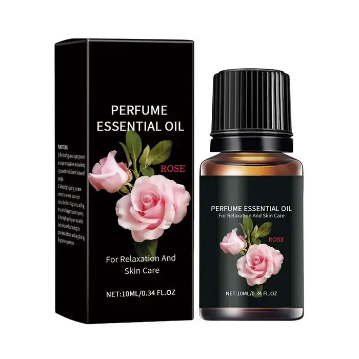 Huile de massage à la rose longue durée, parfum de rose, huile de massage spa, huile d'essence hydra