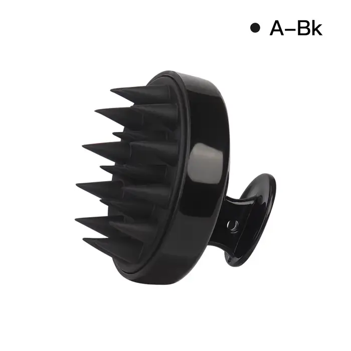 Peigne de Massage du cuir chevelu en Silicone, brosse de lavage des cheveux, masseur de cuir chevelu
