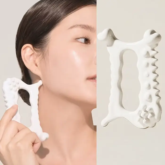 【rrkxa】 Planche de Massage GuaSha en céramique