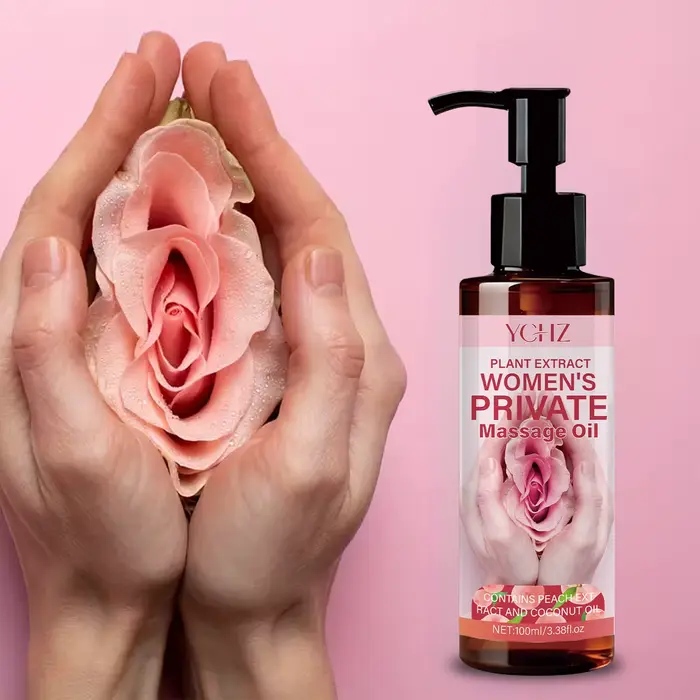 Huile de massage intime pour femmes - Parfum longue durée
