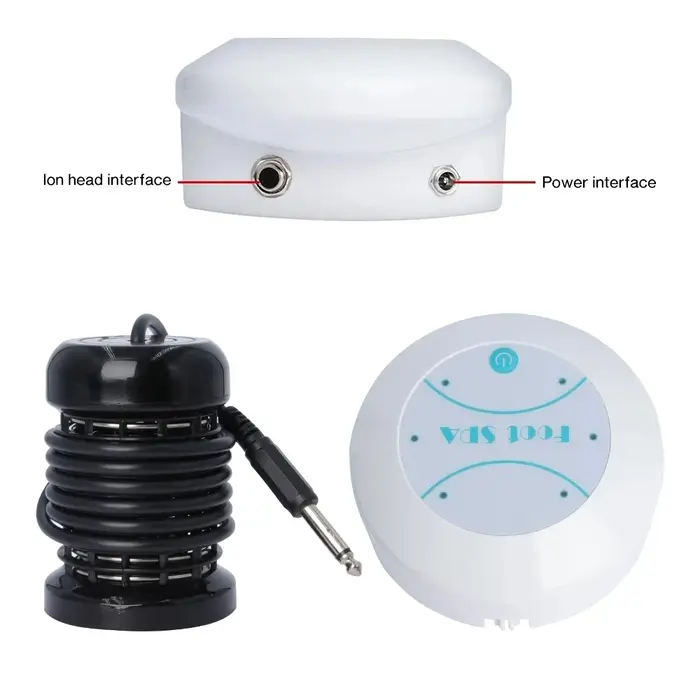 Masseur de Spa ionique désintoxique pour bain de pieds, avec bassin, détoxificateur ionique, nettoyage, favorise la Circulation sanguine, tableau de soins aquatique