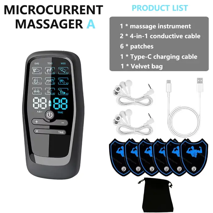 Physiothérapie Tens stimulateur musculaire électrique Ems Acupuncture Massage corporel thérapie numé