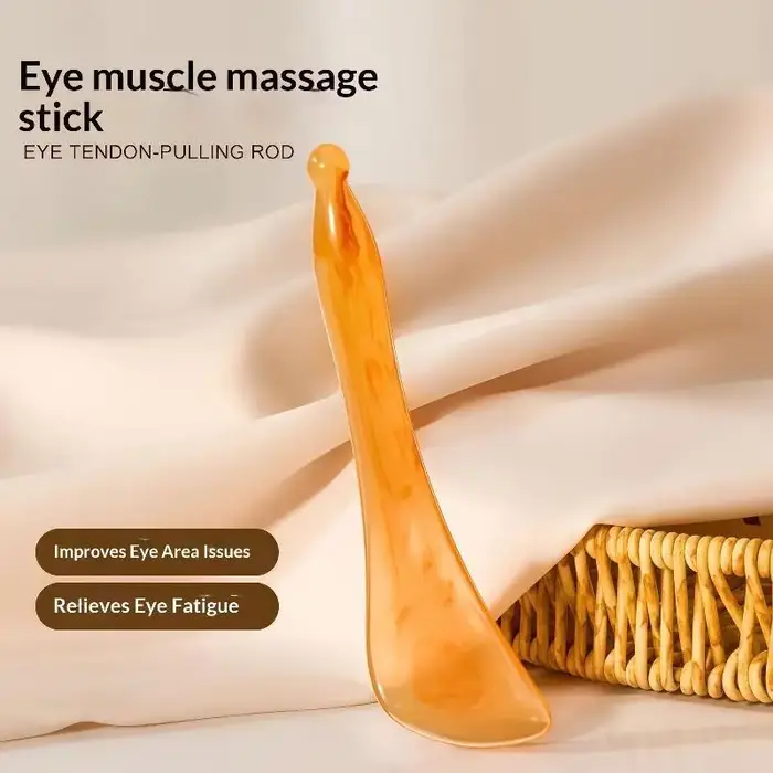Ensemble de massage Gua Sha en corne de bœuf naturelle