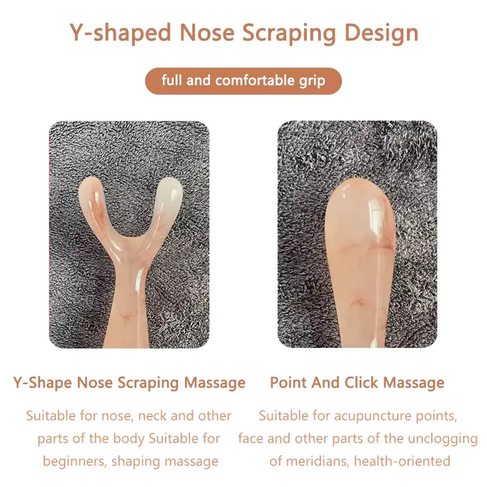 Résine visage Lifting grattage Massage nez