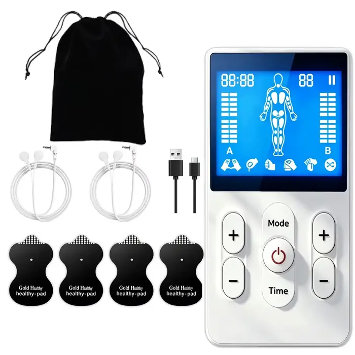 Stimulateur musculaire TENS EMS, appareil de physiothérapie, appareil de tonification musculaire, ma
