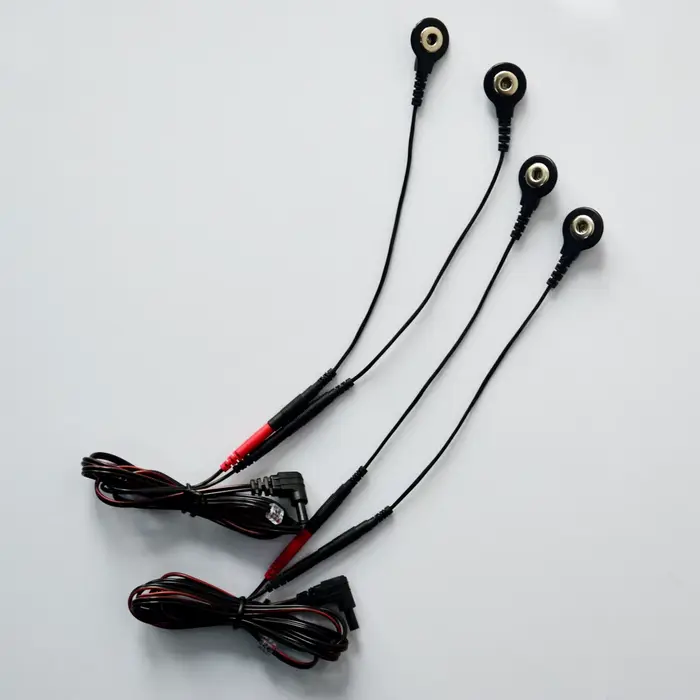 Câbles de plomb TENS d'électrode de remplacement