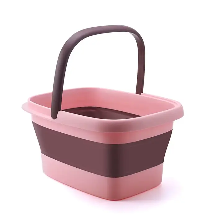 Baignoire de massage pliable pour les pieds, seau de trempage portable, bassin pliant, bain de pieds