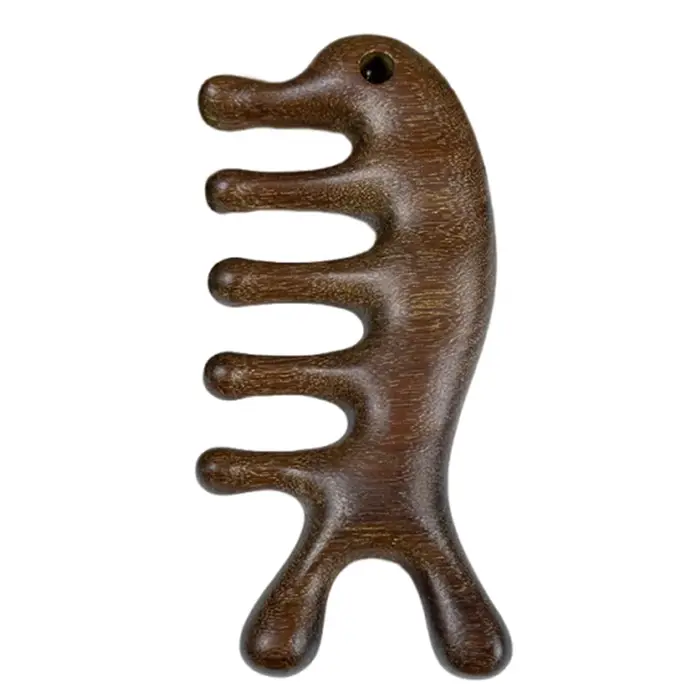 Cuir chevelu détendre méridien peigne de Massage antistatique Circulation sanguine tête