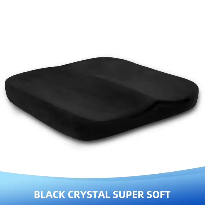 Coussin de soutien lombaire pour assise longue, coussin coccyx ergonomique pour chaise de bureau et 
