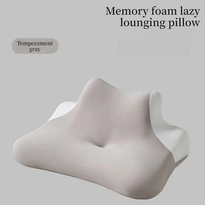 Oreiller de sommeil ergonomique en mousse à mémoire de forme