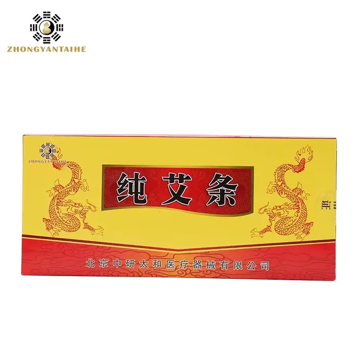 Bâtonnets de Moxa Pures Premium ZHONGYAN TAIHE - Thérapie Traditionnelle 100% Biologique pour la Santé Holistique et le Soulagement Naturel