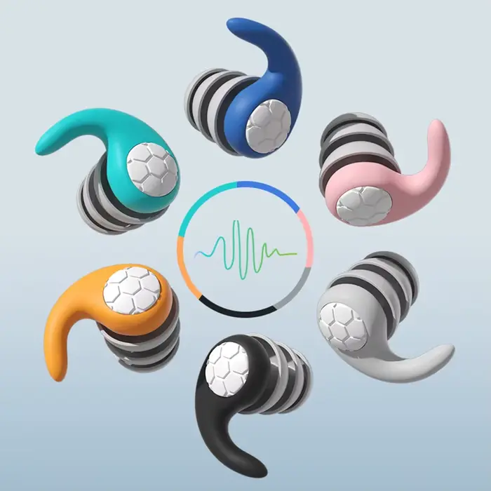 Bouchons d'oreilles pour dormir, réduction du bruit, souples, étanches