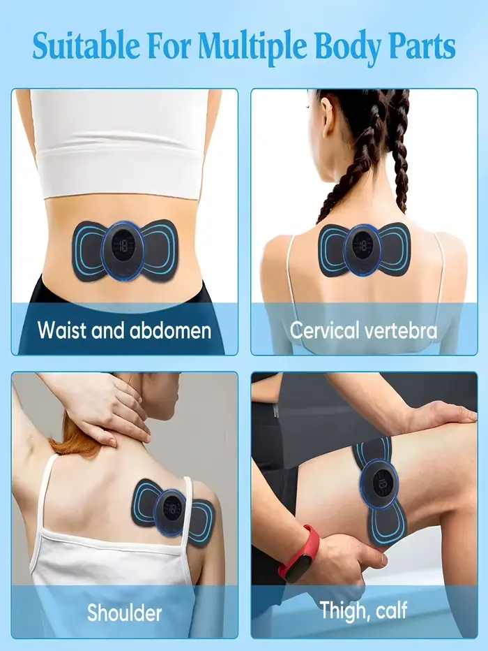 Mini masseur électrique Intelligent pour le cou, Patch de Massage Portable pour les épaules et le co