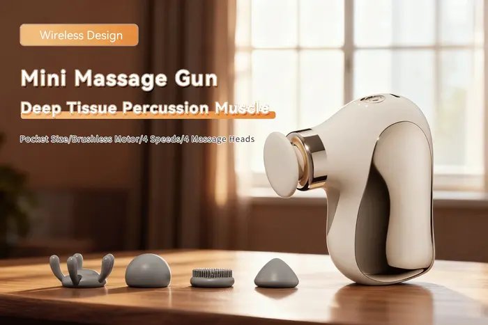 Mini pistolet de massage musculaire multifonctionnel sans fil
