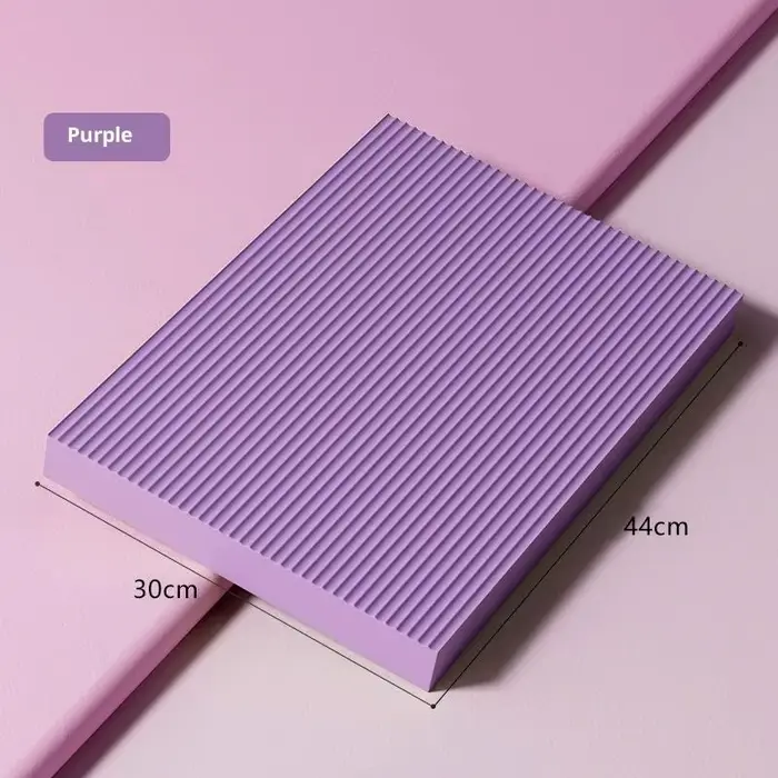 Coussin d'entraînement d'équilibre antidérapant, tapis en mousse épaisse à rebond élevé, coussin de 